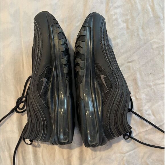 Nike Air Max 97 Triple Black - Womens 7 - Picture 3 of 4